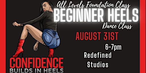 Beginners Foundation Technique Heels Class (AUGUST 31ST)