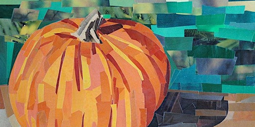 Paper Collage Painting Class- Halloween