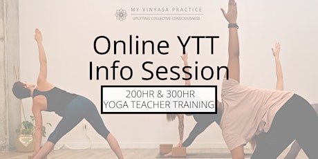 MVP Yoga Teacher Training Online Info Session