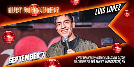 Luis Lopez at Ruby Room Comedy