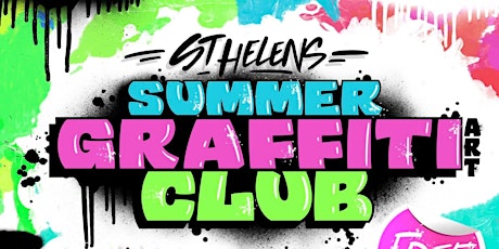 St Helens Summer Graffiti Art Club with Powered by Hip Hop (UC Crew)