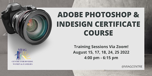 Adobe Photoshop & InDesign Certificate Course - Learn a New Skill!