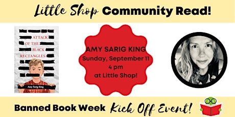 Banned Books Week Community Read Kick Off with Amy Sarig King!