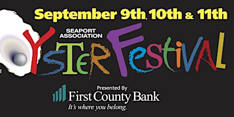 2022 Norwalk Seaport Association Oyster Festival (September 9-10-11) primary image