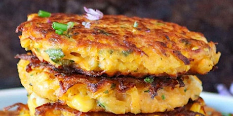 UBS-Virtual Cooking Class: Cheesy Corn and Butternut Squash Fritters