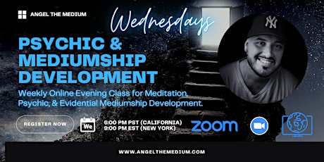 August 2022 Online Psychic and Mediumship Development Circle PM Class