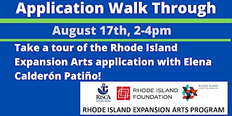Rhode Island Expansion Arts Application Walkthrough
