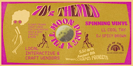 70's Themed Full Moon Party