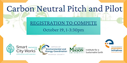 Registration to Compete - Fairfax County Carbon Neutral Pitch and Pilot