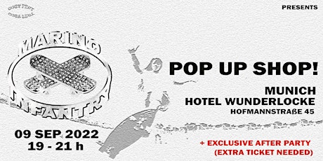 MARINO INFANTRY   "MUNICH POP UP " with A$AP ANT
