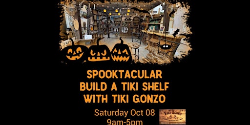 Spooktacular Build a Tiki Shelf With Tiki Gonzo