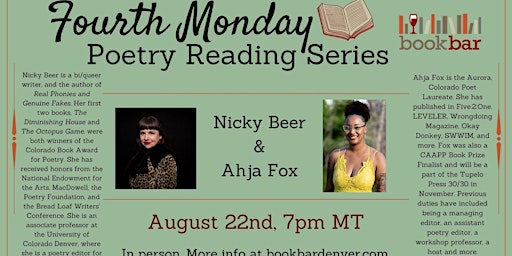 Fourth Monday Poetry Reading