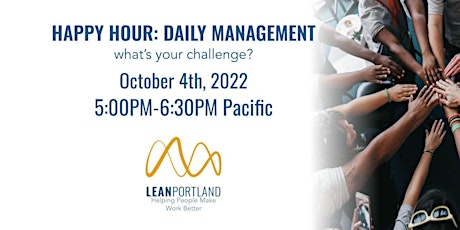 Lean Portland Happy Hour: October 2022