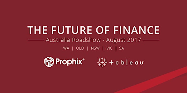 Future of Finance Roadshow 2017 - MELBOURNE