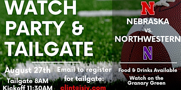 Husker Opener: Watch Party and Tailgate