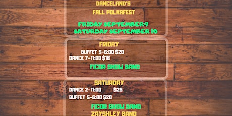 Danceland's Fall Polka Fest Friday