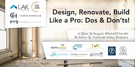 Design, Renovate, Build Like a Pro!  Do's & Don'ts! primary image