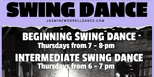 Intermediate Swing Dance •• 4 wk series •• No partner needed