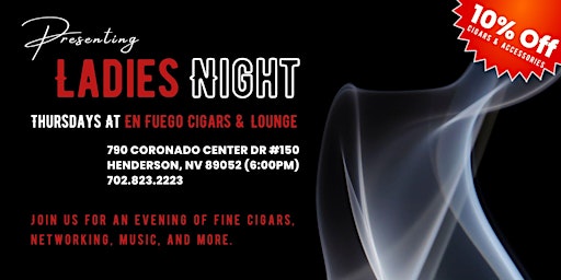 Ladies Night at En Fuego Cigars (Henderson)