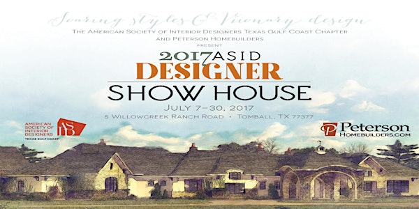 2017 ASID "DESIGNER" SHOW HOUSE TOUR