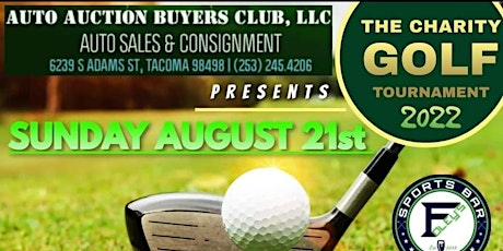 The Charity Golf Tournament w/ Dinner, Comedy, Auction and more... Presente