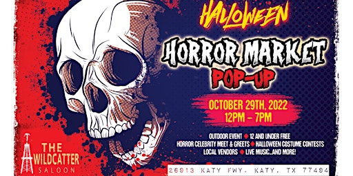 Haunted Halloween Horror Market Pop Up - October 29th, 2022