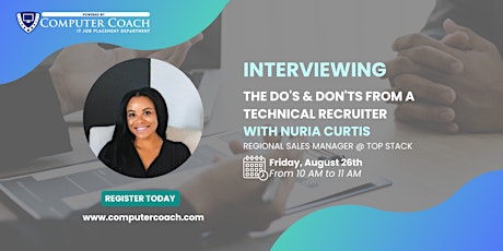 Interviewing: The Do's & Don'ts from a Technical Recruiter