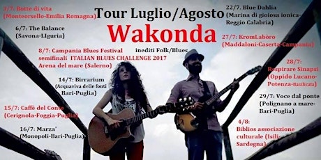 Immagine principale di Wakonda in Tour c/o Kromlabòro 