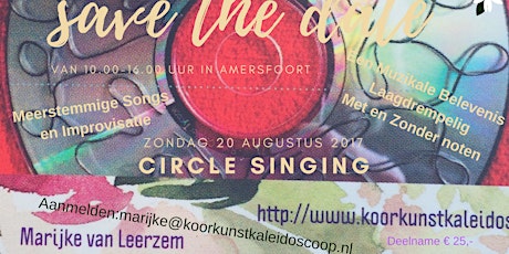 Primaire afbeelding van Inspiratiedag Circle Singing