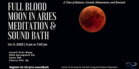 Full Blood Moon in Aries Crystal Bowl Sound Immersion