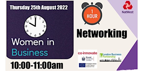 Women in Business Networking for London and surrounding areas