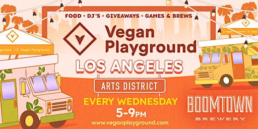 Vegan Playground LA Arts District - Boomtown Brewery - August 10, 2022