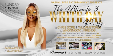 The 3rd Annual Ultimate White Day Party