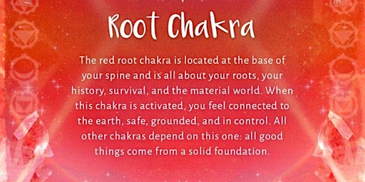 Root chakra workshop