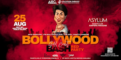 Bollywood Bash Red Party - Gold Coast