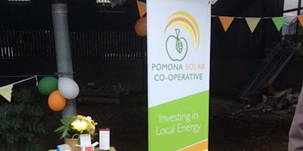 Pomona Solar AGM 2017 (plus site visit, buffet and talk)