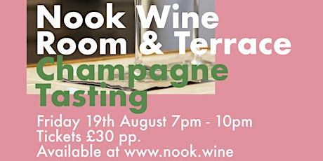 Champagne Tasting at Nook Wine Room & Terrace