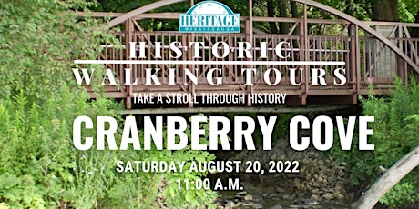 Historic Walking Tours: Cranberry Cove