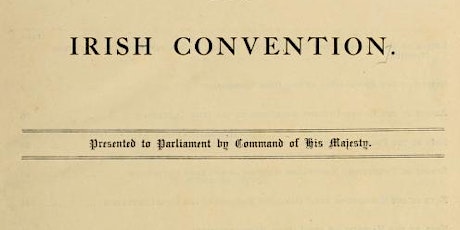The Irish Convention, 1917-1918: A Centenary Symposium primary image