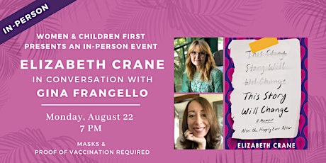 In-person Event: Elizabeth Crane & Gina Frangello