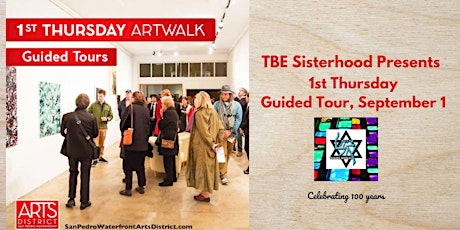 TBE Sisterhood Presents a 1st Thursday  San Pedro Private Guided Art Tour