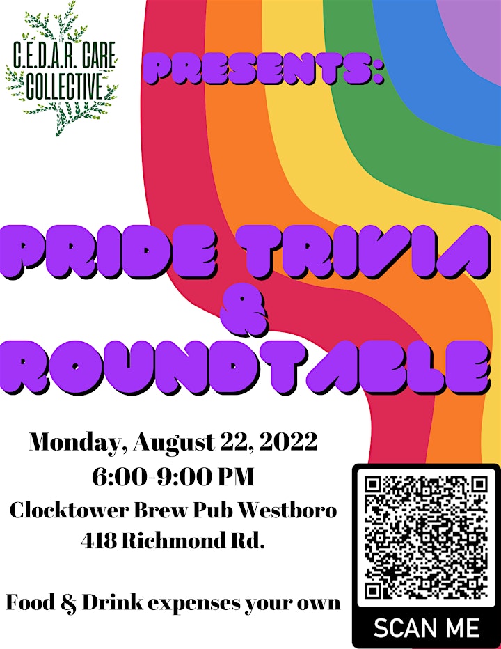 Pride Trivia & Roundtable Discussion image