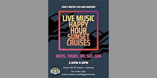 Live Music Happy Hour Sunset Cruises (Public Cruises)
