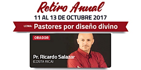 Imagen principal de Retiro Anual 2017 "Pastores por Diseño Divino".