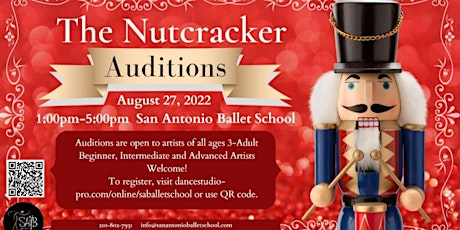 San Antonio Youth Ballet presents The Nutcracker (Week 2 Day 1)