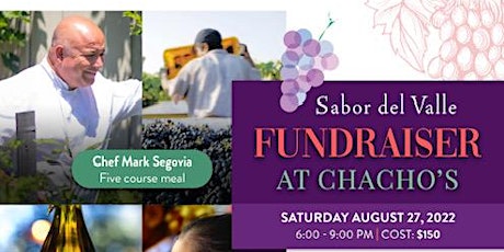 Sabor Del Valle Fundraiser at Chacho's in Morgan Hill