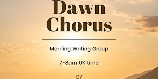 Dawn Chorus Writing Group
