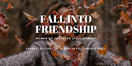 WW Kickoff "Fall Into Friendship"