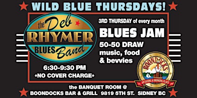 BLUES JAM with Deb Rhymer Blues Band