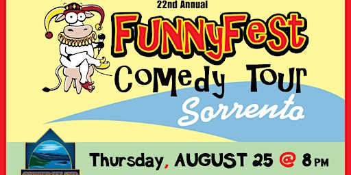 FunnyFest Comedy Tour @ Copper Island Pub, Sorrento, BC - Thurs., August 25